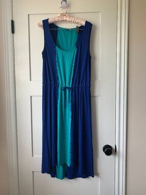Calvin Klein Blue Sleeveless Dress